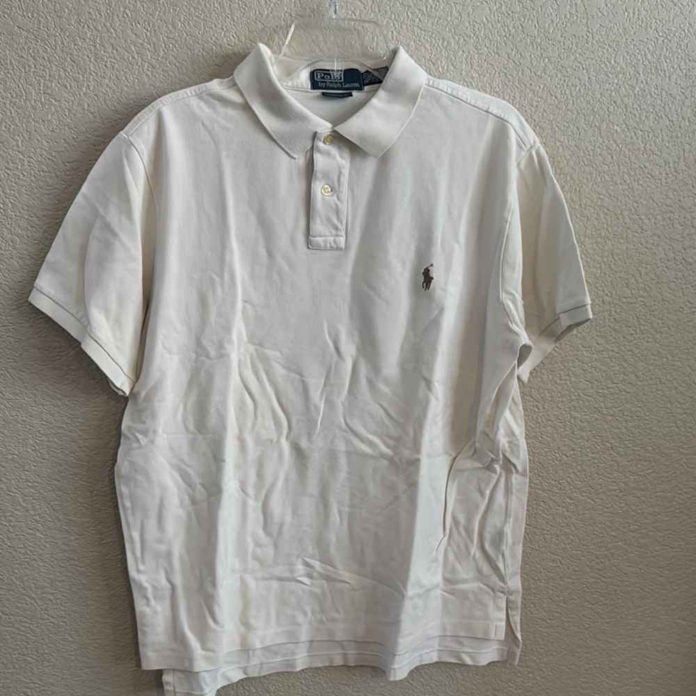 Polo by Ralph Lauren White Classic Polo Shirt